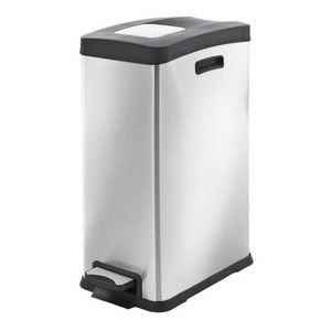 Vuilnisbak - Zwart - Kunststof - 30 Liter