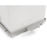 Industriële Pedaalemmer Wit 45L