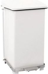 Industriële Pedaalemmer Wit 45L