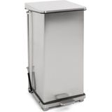 V-Part Prullenbak - 90 l - Zilver