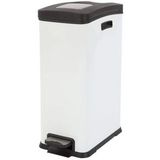 EKO Pedaalemmer Rejoice Step Bin 30L Wit