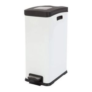 EKO Pedaalemmer Rejoice Step Bin 30L Wit