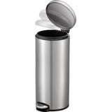 EKO Maggey Prullenbak - 30 Liter - Mat RVS