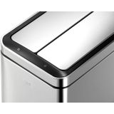 EKO Sensor-afvalemmer Delux - Inhoud 30  - B X H X D = 290 X 670 X 415 M - Roestvast Staal