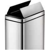 EKO - DeLuxe Phantom Sensor Prullenbak - 2x20L - Mat RVS