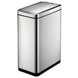 EKO - DeLuxe Phantom Sensor Prullenbak - 2x20L - Mat RVS