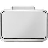 EKO X-Cube Pedaalemmer Duo 40 Liter (20+20L) - Mat RVS voor Afvalscheiding - Soft-close