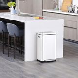 EKO X-Cube pedaalemmer - 30L - wit/ RVS