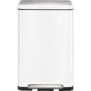 EKO X-Cube pedaalemmer - 30L - wit/ RVS