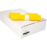 Gele Vuilniszakken Medium-Dikte 70x110 cm, 0.021 mm - 250 Stuks (10 Rollen)