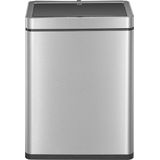 EKO Mirage Plus Recycling Sensor Bin 60 Liter (2x30L) - Mat RVS
