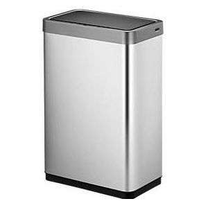 Afvalbak EKO Mirage X Sensor 20+20L Mat RVS