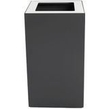 Vuilnisbak - Zwart - Kunststof - 30 Liter