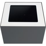 Vuilnisbak - Zwart - Kunststof - 30 Liter