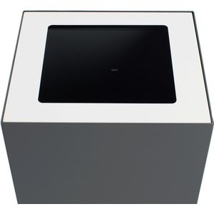 Vuilnisbak - Zwart - Kunststof - 30 Liter