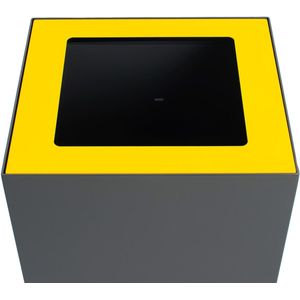 V-Part - Afvalscheidingsunit - 90 Liter - Robuust Gepoedercoat Stalen Deksel