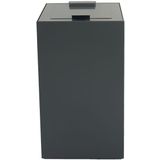 Vuilnisbak - Zwart - Kunststof - 30 Liter