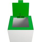 Vuilnisbak - 30 Liter - Zwart - Kunststof