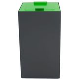 Vuilnisbak - 30 Liter - Zwart - Kunststof