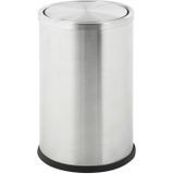 Huismerk - Swing - Papierbak - Zilver - 10 Liter - RVS