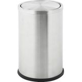 Huismerk - Swing - Papierbak - Zilver - 10 Liter - RVS