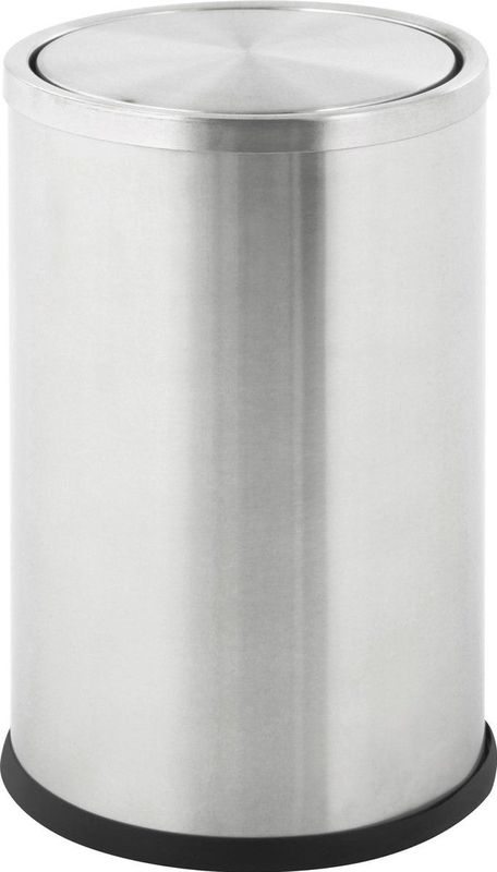 Huismerk - Swing - Papierbak - Zilver - 10 Liter - RVS