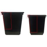 Prullenbak - Zwart - Kunststof - 30 Liter