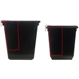 Inzetbak voor vierkante tapse papierbak groen