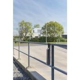 Buitenasbaks-sWandasbaks-sAsbak zuils-sRVS geborsteld