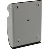 Wandasbak - Robuust RVS - Wandbevestiging - 3 Liter - Gepoederd Staal