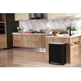 EKO - E-Cube - Pedaalemmer - Zwart - Inox - 50L