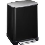 EKO - E-Cube - Pedaalemmer - Zwart - Inox - 50L
