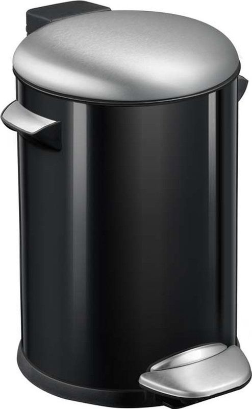 EKO Belle Deluxe Prullenbak - 20 l - glanzend zwart