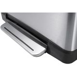 EKO E-Cube Prullenbak - 12 l - Mat RVS