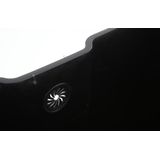 EKO E-Cube Prullenbak - 12 l - Mat RVS