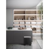 EKO E-Cube Prullenbak - 12 l - Zwart