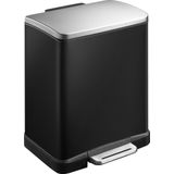 EKO E-Cube Prullenbak - 12 l - Zwart