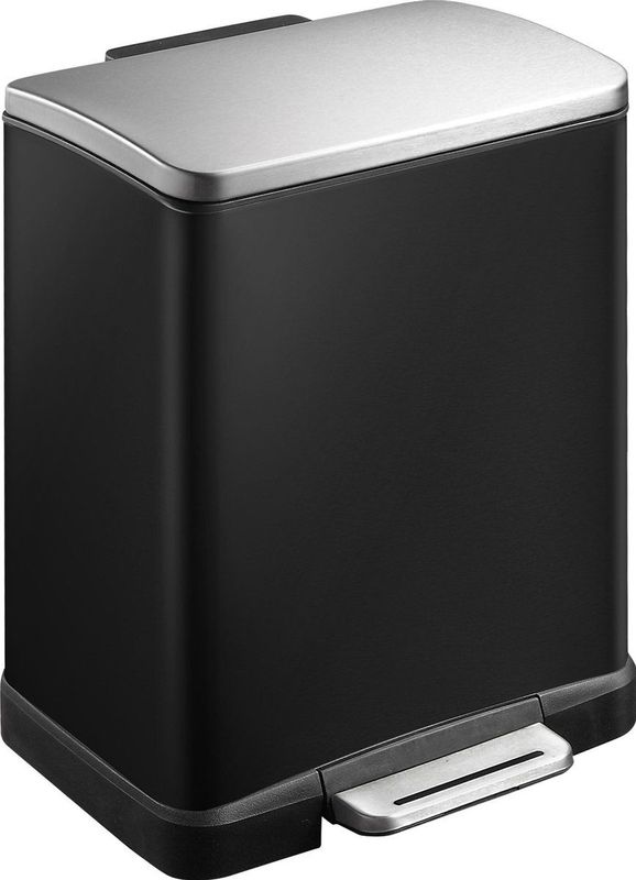 EKO E-Cube Prullenbak - 12 l - Zwart