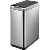 EKO - Phantom Sensor Bin - Prullenbak - 45 Liter - RVS Zwart
