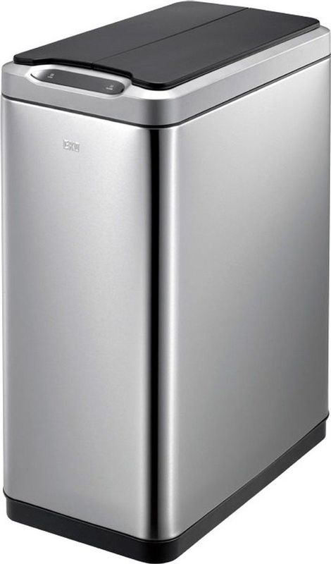 EKO - Phantom Sensor Bin - Prullenbak - 45 Liter - RVS Zwart