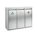 Recycling afvalbak 3x 15 ltr (VB710423)