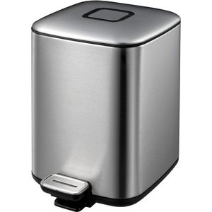 EKO pedaalemmer Regent Step Bin 6L Mat RVS