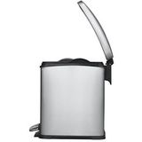 EKO Rejoice Prullenbak - 8 l - Mat RVS