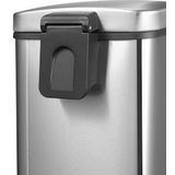 EKO Rejoice Prullenbak - 8 l - Mat RVS