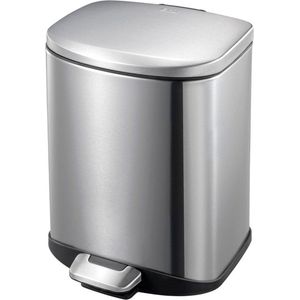 EKO - Pedaalemmer - RVS - 6 Liter - Soft-Close - Fingerprintproof