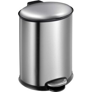 EKO Elipse Prullenbak - 12 l - Mat RVS