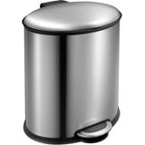EKO Elipse Prullenbak - 20 Liter - RVS - Anti-slip