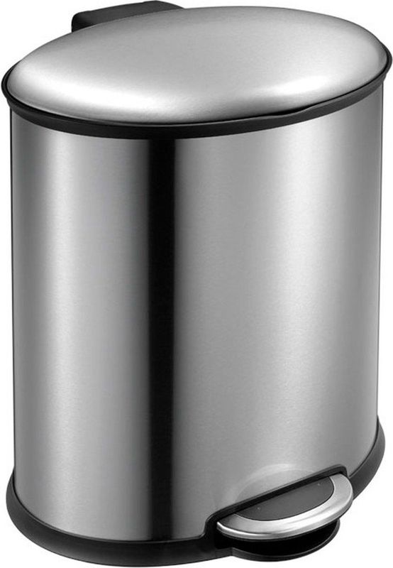 EKO Elipse Prullenbak - 20 Liter - RVS - Anti-slip