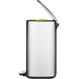 EKO Regent Prullenbak - 20 Liter - Mat RVS