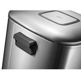 EKO Regent Prullenbak - 20 Liter - Mat RVS